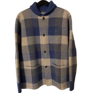 Boiled Wool Cardigan | J. Crew Wallace & Barnes | Size M